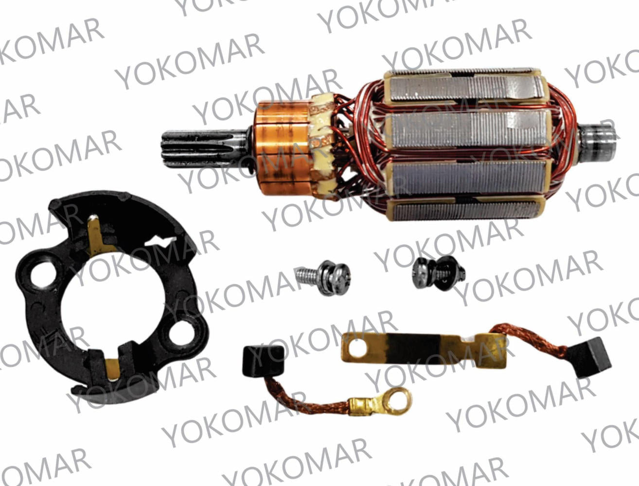 INDUCIDO MOTOR DE ARRANQUE AK. AK110 FLEX125 ECO100 DELUXE WAVE100 ...