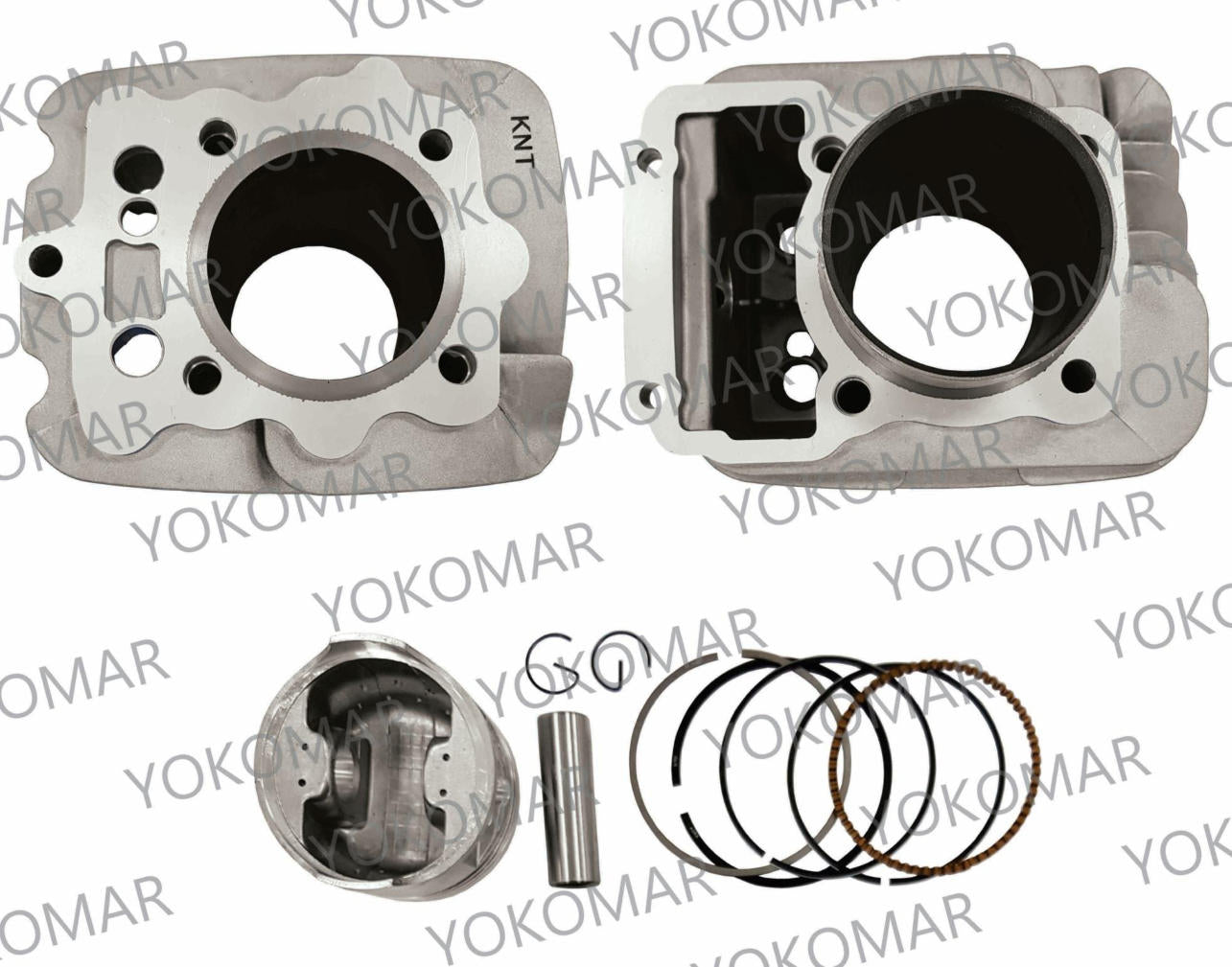 CILINDRO AK. AK125S/TT125 MV/SG125/JC125+PISTON+ANILLOS GRIS+KIT DE...