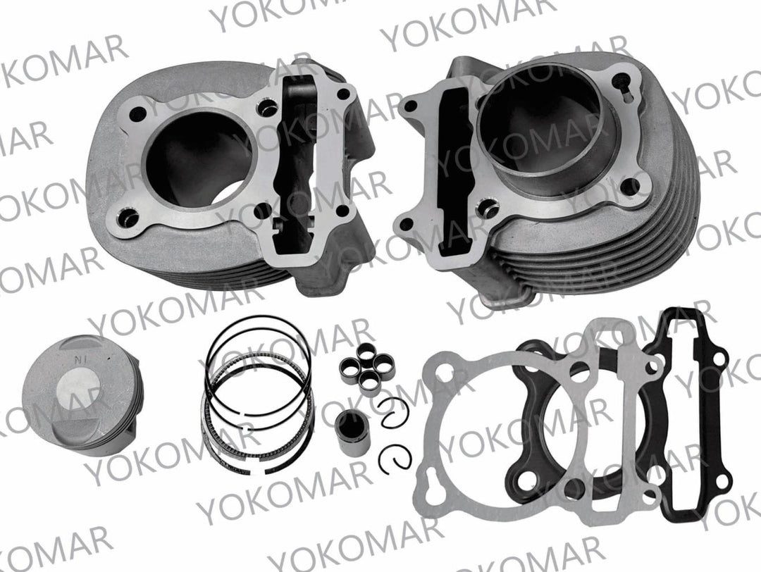 CILINDRO AK. AK180 3W MOTOCARGUERO+PISTON+ANILLOS+KIT DE EMPAQUES
