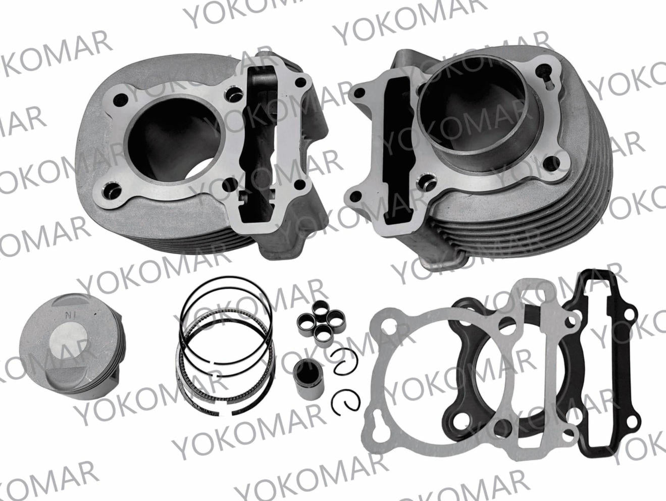 CILINDRO AK. AK180 3W MOTOCARGUERO+PISTON+ANILLOS+KIT DE EMPAQUES