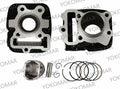 CILINDRO AK. AK235/JC250 FORZA MOTOCARGUERO +PISTON+ANILLOS+KIT DE ...