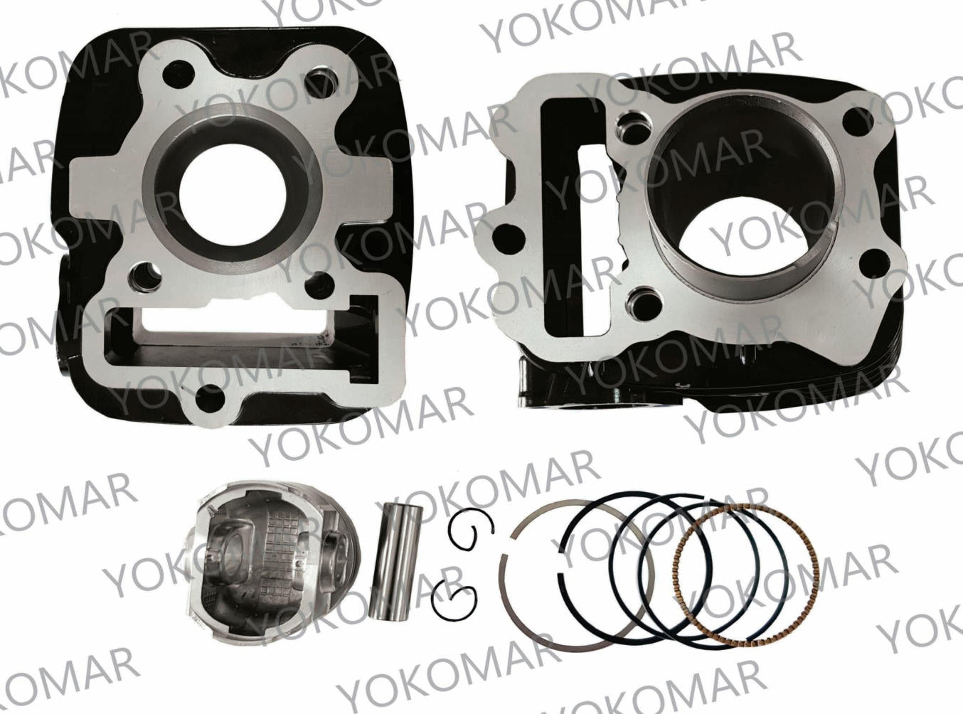 CILINDRO AK. AK235/JC250 FORZA MOTOCARGUERO +PISTON+ANILLOS+KIT DE ...