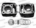 CILINDRO AY. AY250 MOTOCARGUERO+PISTON+ANILLOS+KIT DE EMPAQUES