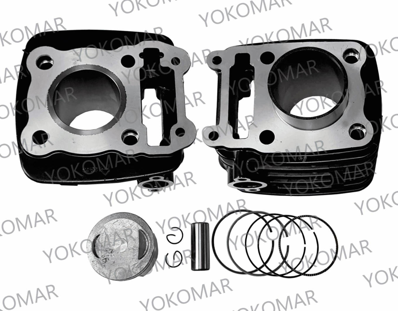 CILINDRO AY. AY250 MOTOCARGUERO+PISTON+ANILLOS+KIT DE EMPAQUES