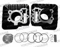CILINDRO B. DISCOVER100/BM100+PISTON+ANILLOS+KIT DE EMPAQUES (2) VA...