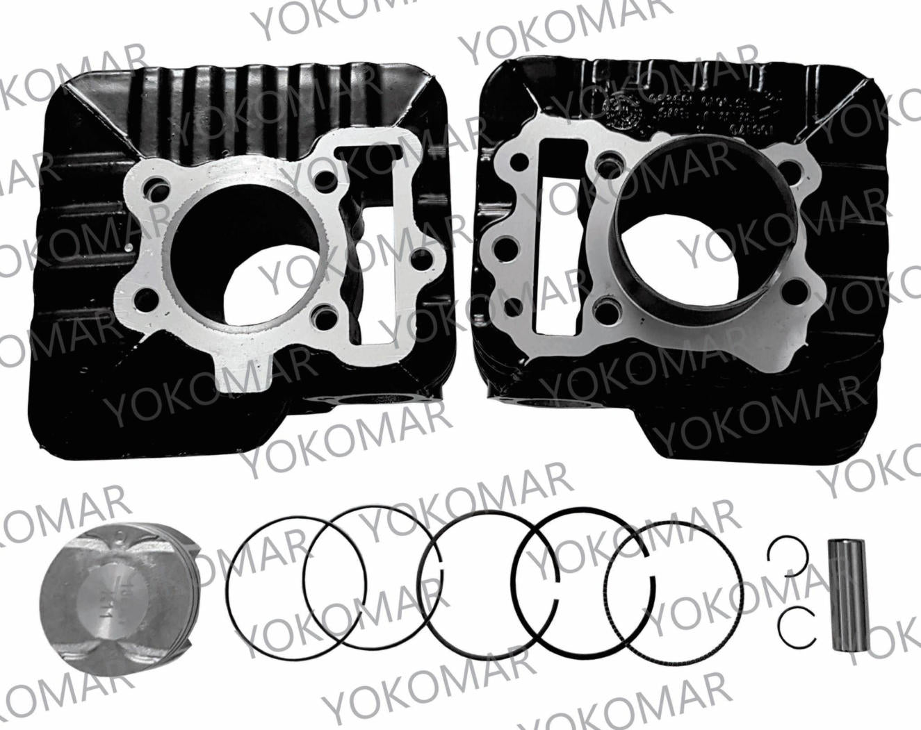 CILINDRO B. DISCOVER100/BM100+PISTON+ANILLOS+KIT DE EMPAQUES (2) VA...
