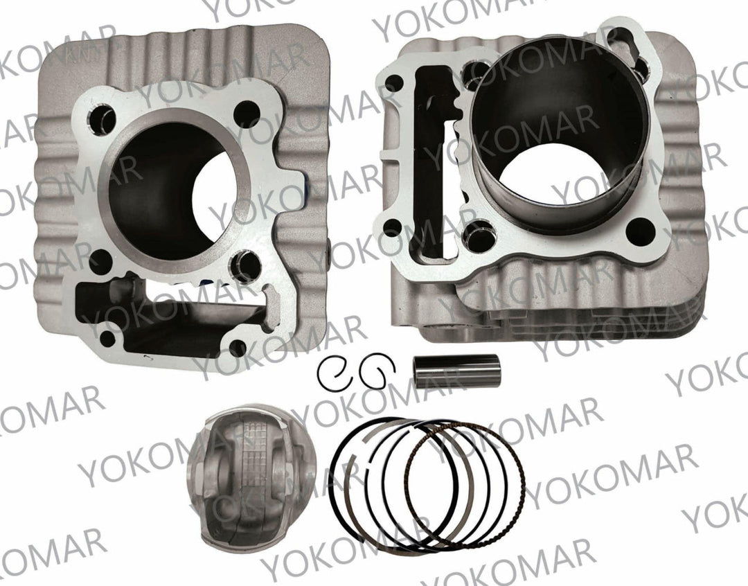 CILINDRO B. DISCOVER125ST+PISTON+ANILLOS+KIT DE EMPAQUES+GUIAS (4) ...
