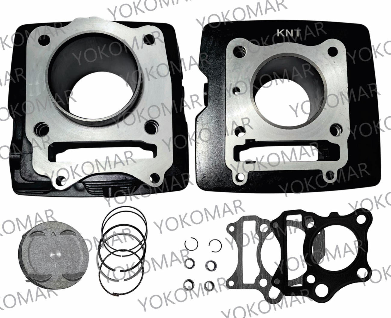 CILINDRO H. NXR125/XR125L+PISTON+ANILLOS+KIT DE EMPAQUES COLOR NEGR...
