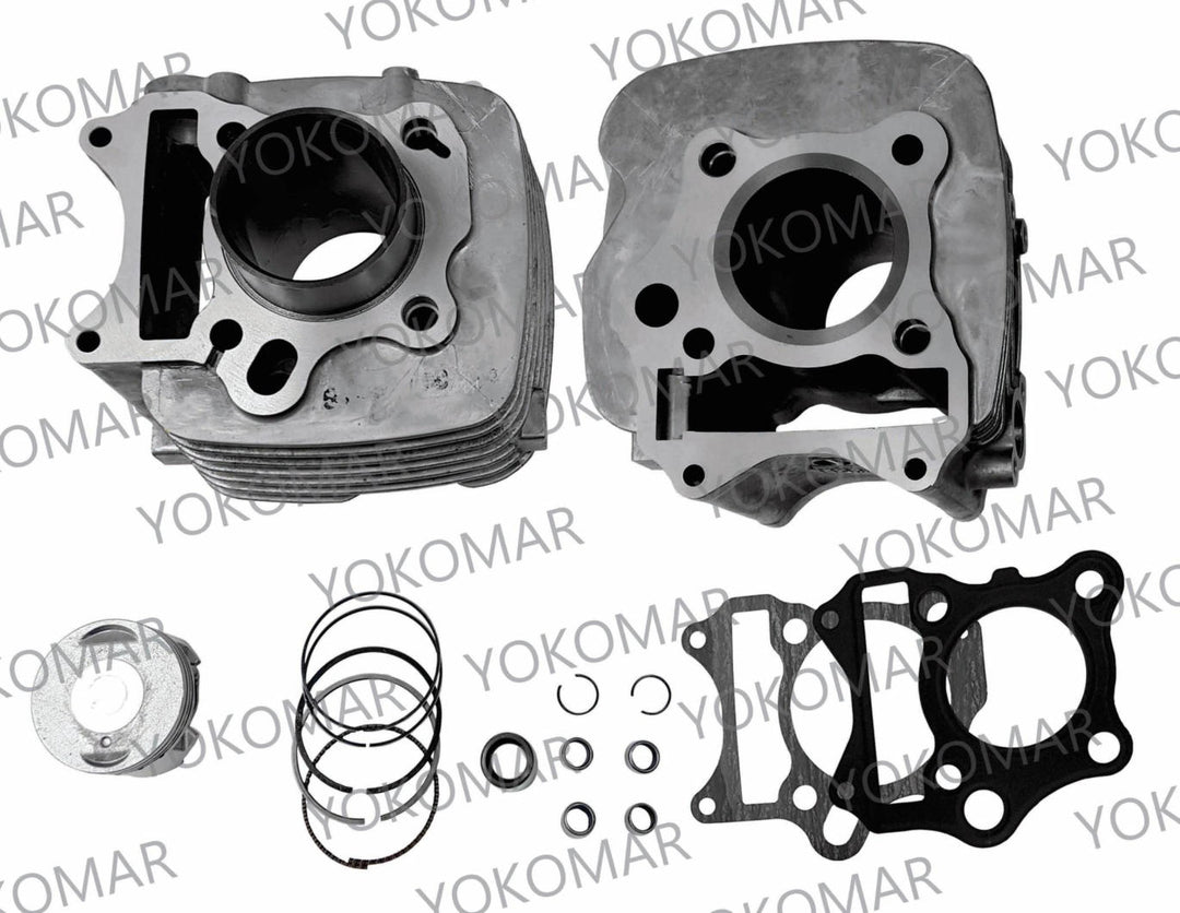 CILINDRO H. NXR125/XR125L/AK125NE+PISTON+ANILLOS+KIT DE EMPAQUES CO...