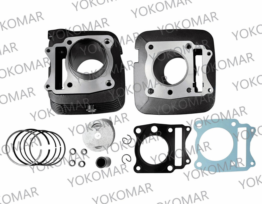 CILINDRO H. XL125 TRIAL/XL125 JAP+PISTON+ANILLOS+KIT DE EMPAQUES CO...