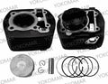 CILINDRO S. GN125 NOVA/GN125H+PISTON+ANILLOS+KIT DE EMPAQUES GRIS