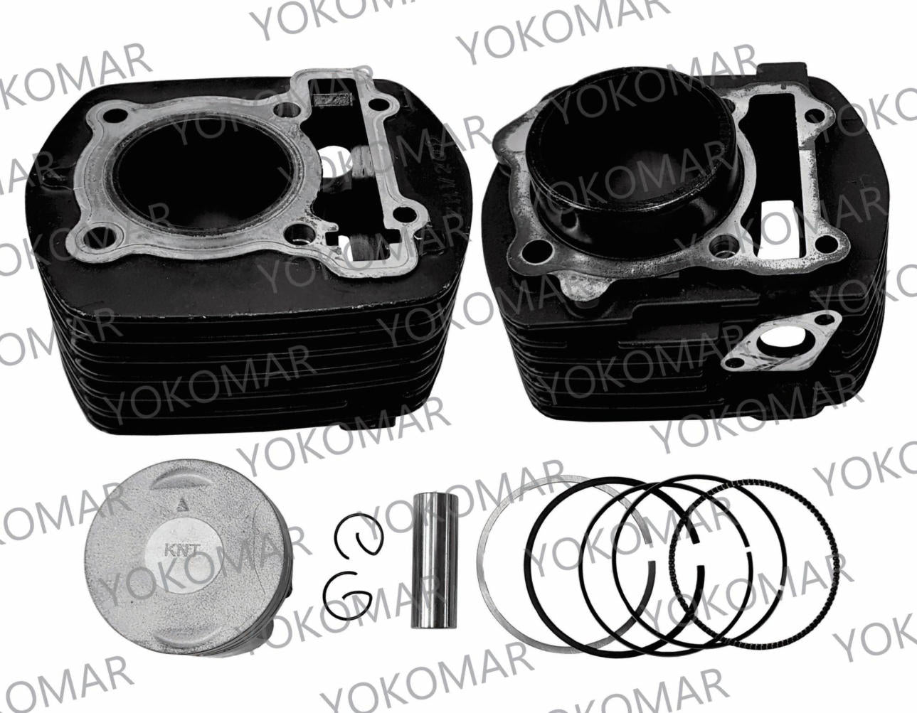 CILINDRO S. GN125 NOVA/GN125H+PISTON+ANILLOS+KIT DE EMPAQUES GRIS