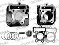 CILINDRO B. BOXERCT100/PLATINO100+PISTON+ANILLOS GRUESOS+KIT DE EMP...