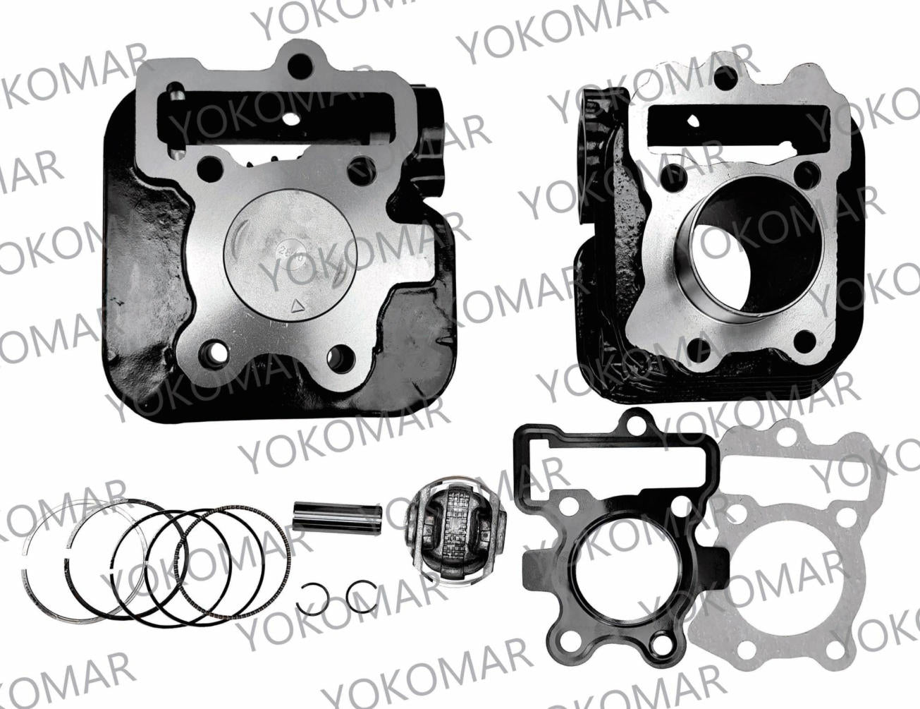 CILINDRO B. BOXERCT100/PLATINO100+PISTON+ANILLOS GRUESOS+KIT DE EMP...