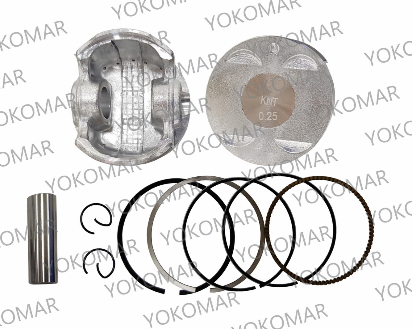 KIT PISTON B. DISCOVER100/BM100 (2 VALVULAS) 0.25