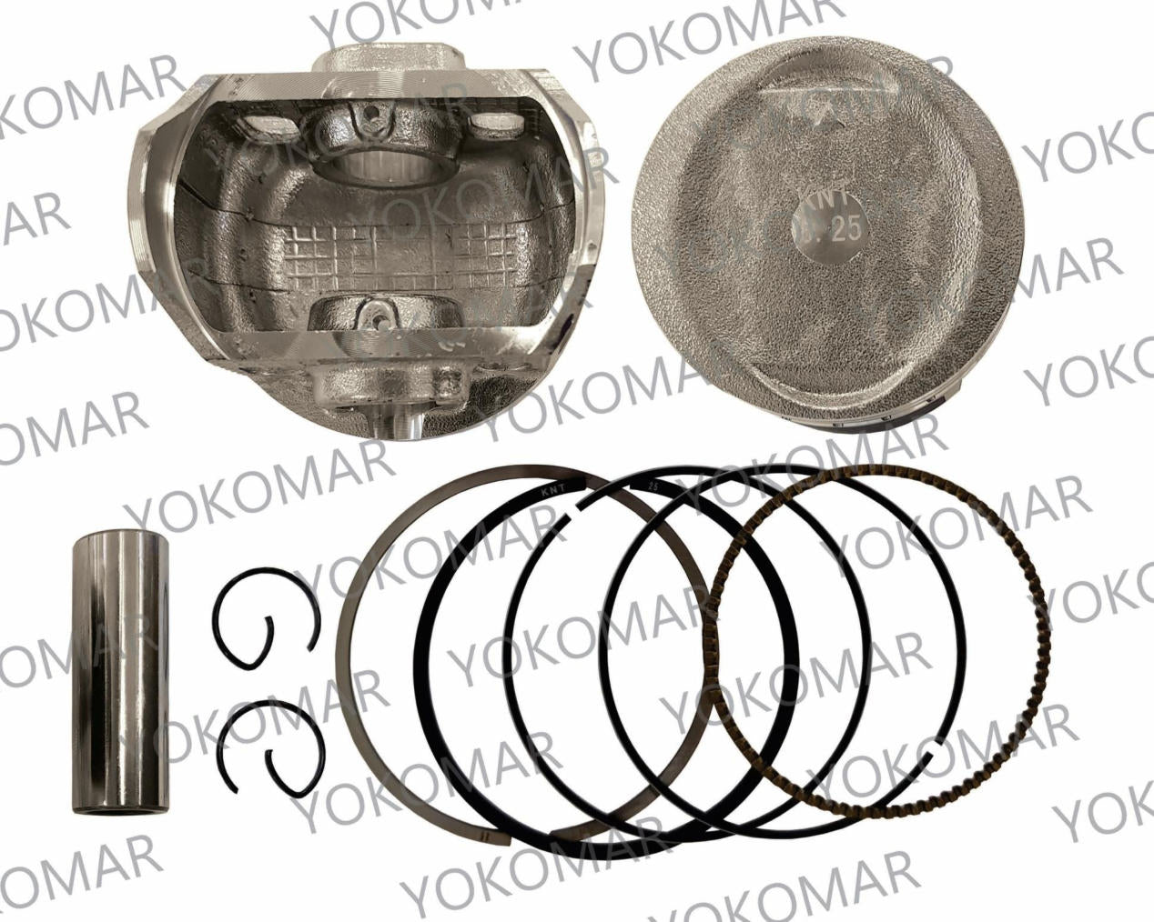 KIT PISTON B. DISCOVER125+ FD MOD2015 54MM (2 VAL) 0.50