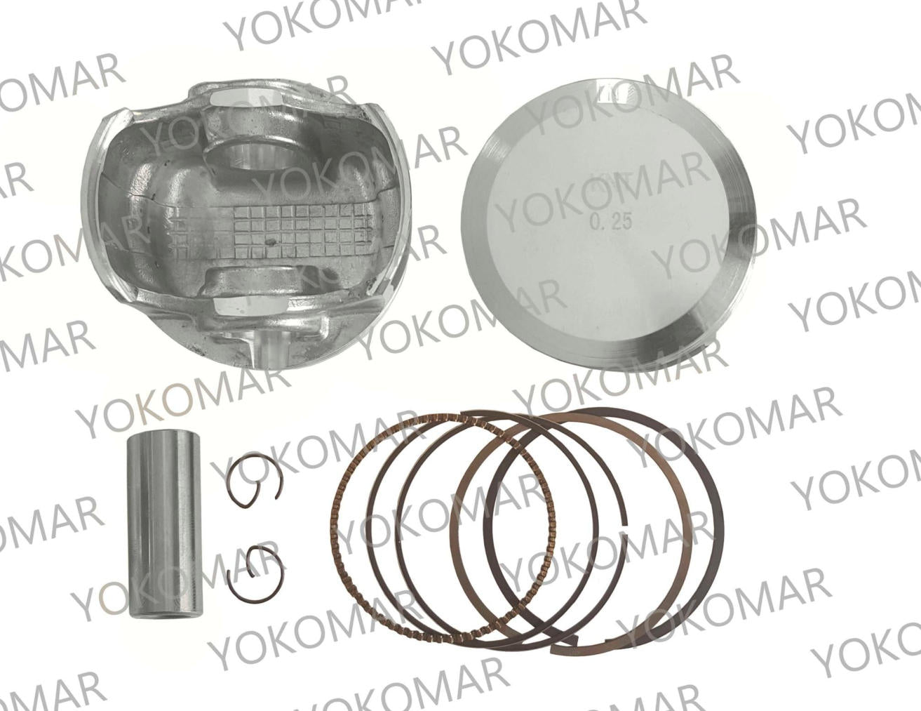 KIT PISTON B. RE205 MOTOCARRO TORITO 0.50