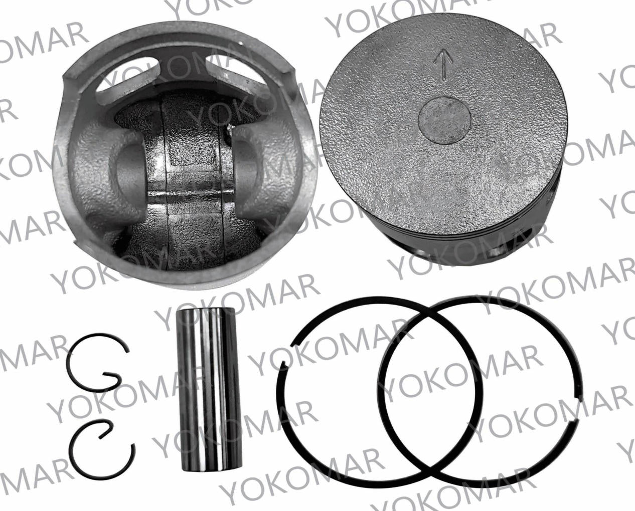 KIT PISTON Y. DT125K 0.25