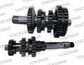 EJE CLUTCH Y SALIDA T. T100 SPORT+PIÑONES+TUERCA