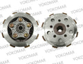 CORONA CLUTCH AY. AY250 MOTOCARGUERO 73X18 TH +PIÑON+PRENSA+DISCO