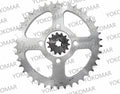 CORONA CLUTCH S. AX100/AX115/AK100/JC100 50x16 TH+PIÑON PRIMARIO
