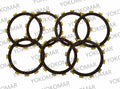 DISCOS CLUTCH B. PULSAR200/PULSAR180 II +SEPARADORES (11 UND)