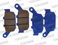 PASTILLAS DEL Y. XT660R/CBR250/NX650 METALIZADAS