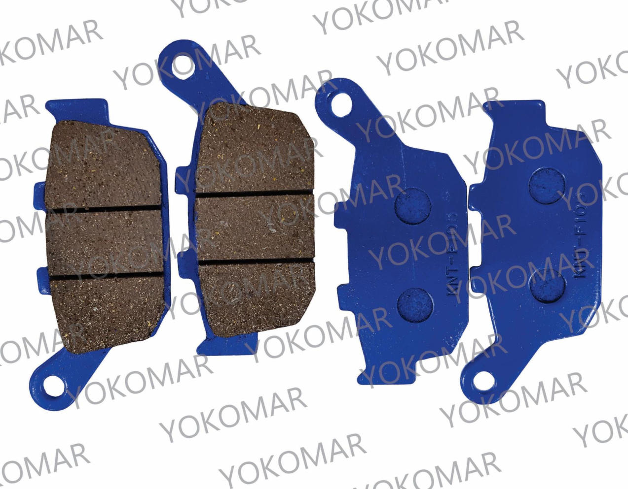 PASTILLAS DEL Y. XT660R/CBR250/NX650 METALIZADAS