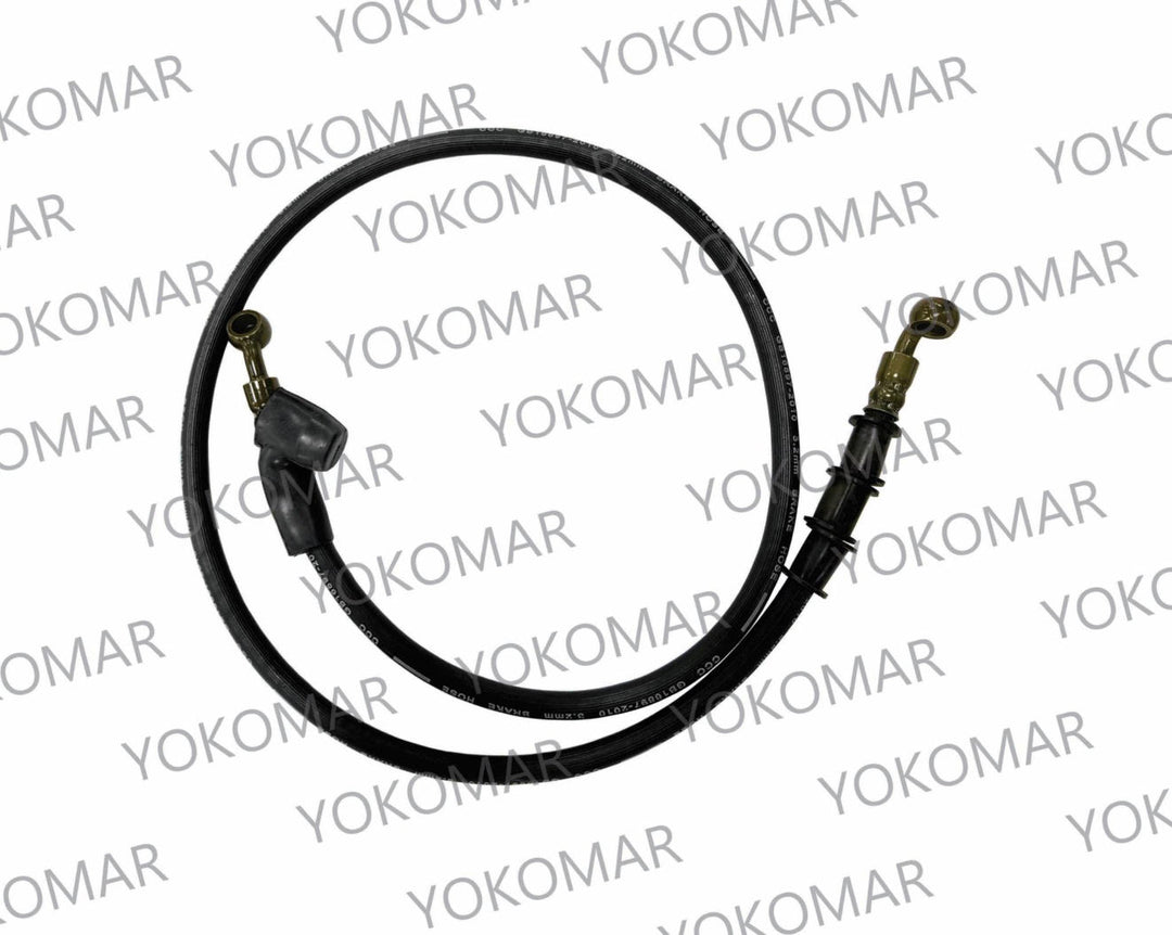MANGUERA FRENO DISCO DEL AK. AK125 SG125 RX115 NEGRA 85CM