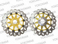 DISCO FRENO DEL PARA ADAPTAR 296MM DORADO