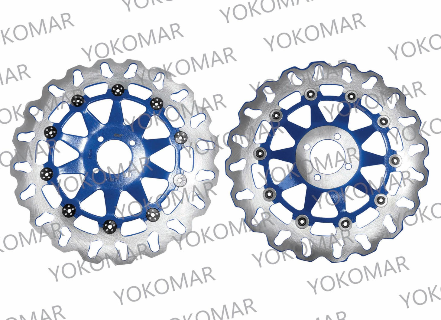 DISCO FRENO DEL PARA ADAPTAR 296MM AZUL