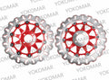 DISCO FRENO DEL PARA ADAPTAR 296MM ROJO