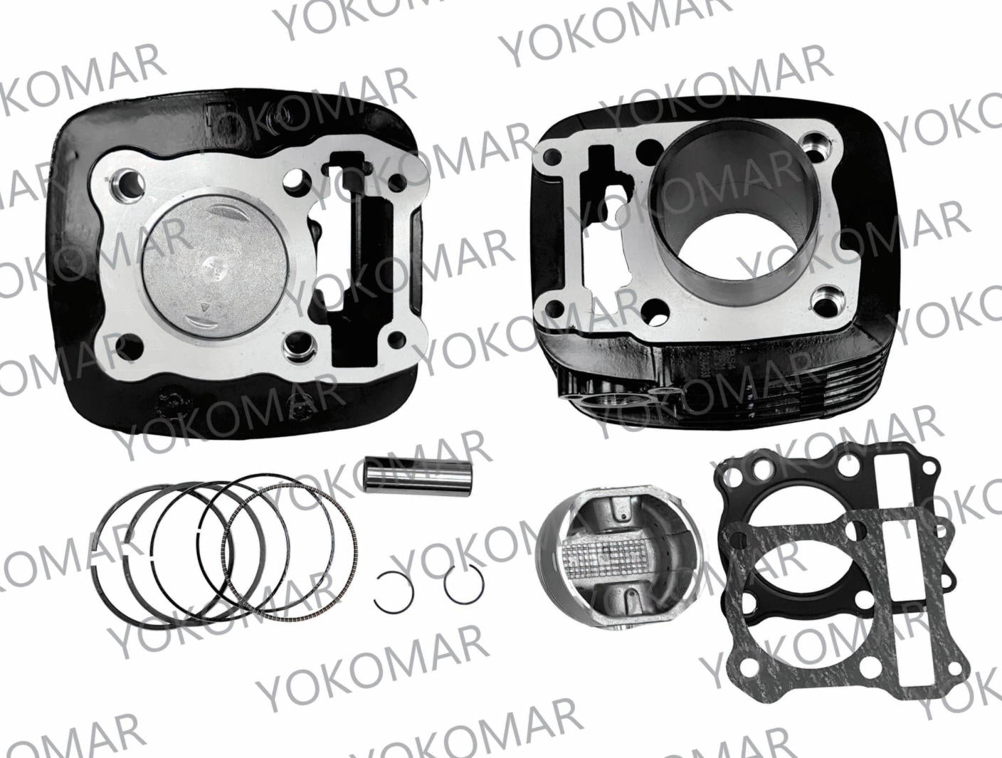 CILINDRO B. DISCOVER100/BM100+PISTON+ANILLOS+KIT DE EMPAQUES (2) VA...