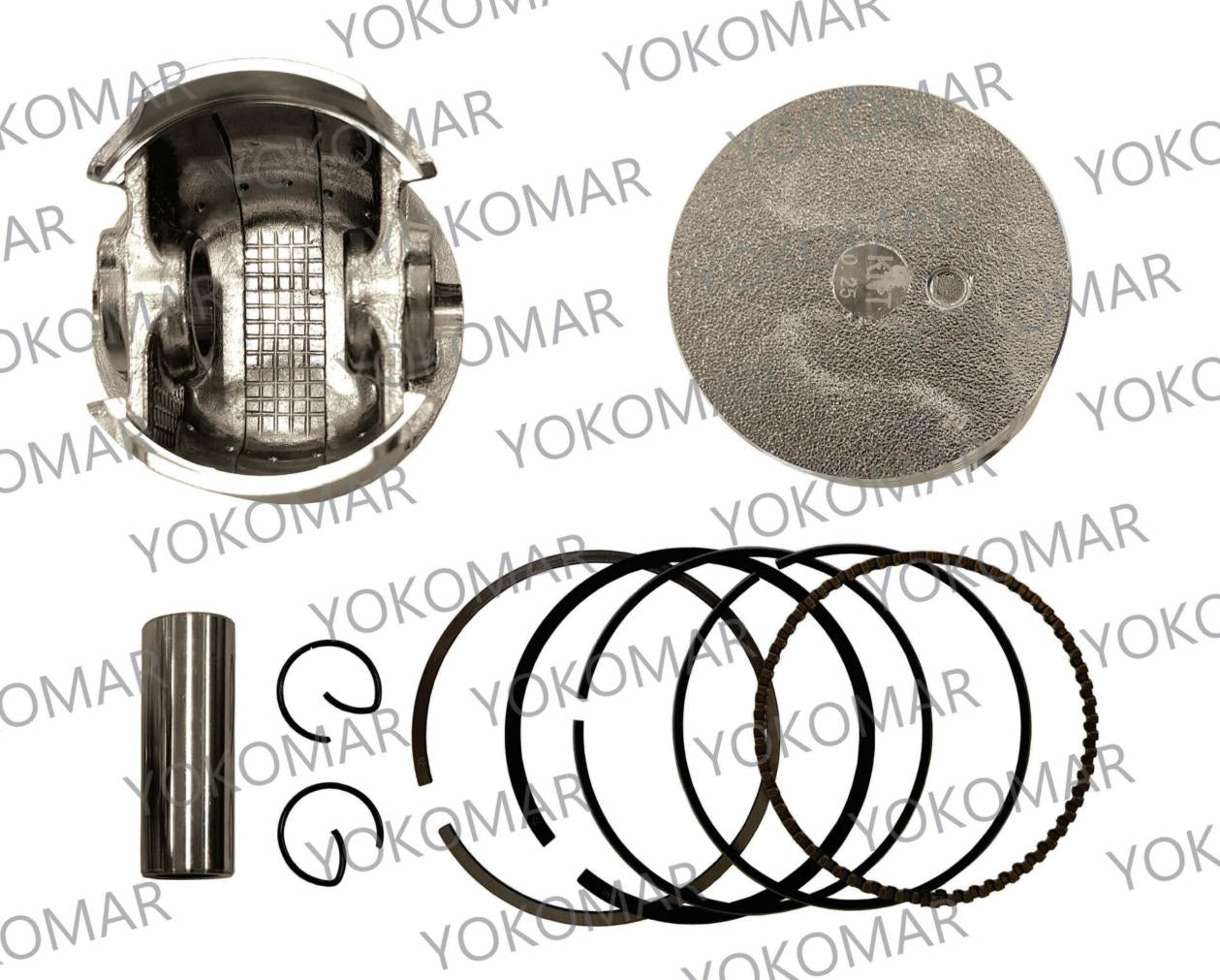 KIT PISTON H. ECO100/ECO100 DELUXE/SPLENDOR/SG100-5A/BIO110 STD-ZGO